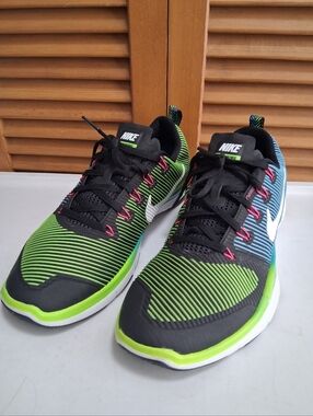 Nike Free Train Versatility 'Black Electric Green' Men's Trainers * Size: 10.5